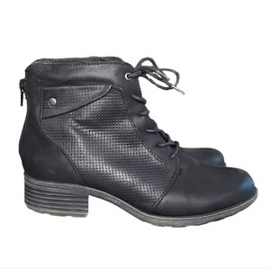 Kim Rodgers Poette Lace-up Boots Women’s Size 6.5 Black